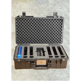 M&P 40 x6, Baton x6 & Pepper Spray x6 Custom foam insert in 3740 Hard Case