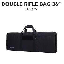 36" Double Rifle Bag - Black