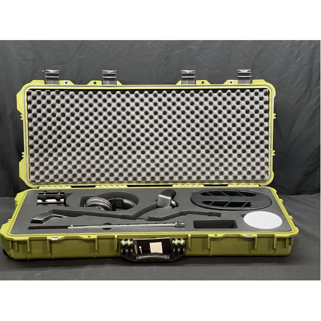 2510 Hard Case and Teknetics Mine Detector Kit Laser Cut Foam Insert