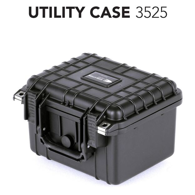 HD Series Utility Hard Case for Cameras & Drones 3525 - Black