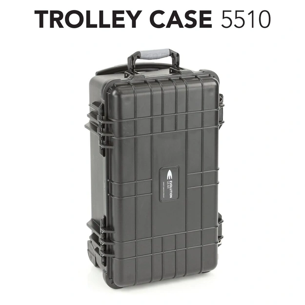 HD Series Trolley Camera & Drone Hard Case - Black
