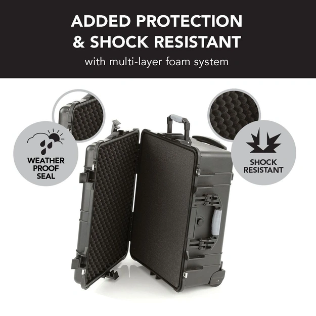 HD Series Trolley Camera & Drone Hard Case 5520 With Foam System