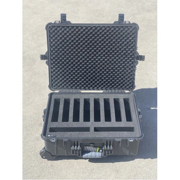 Revolver x10 Custom Foam Insert in 5525 Hard Case