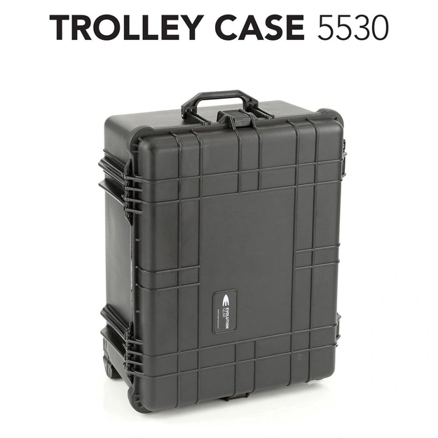 HD Series Trolley Camera & Drone Hard Case - Black