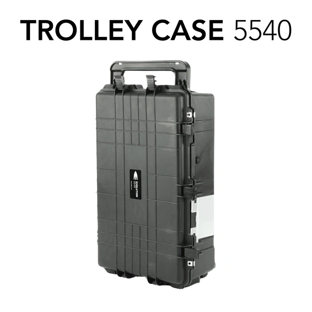 5540 Camera & Drone Hard Trolley Case - Black