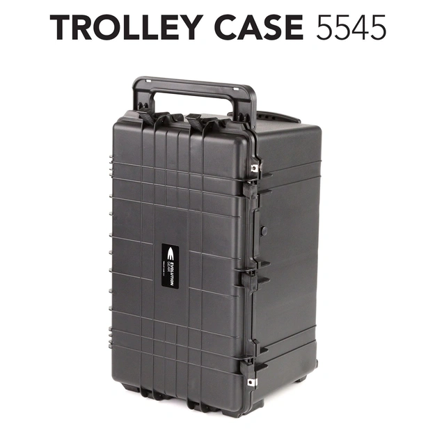 5545 Camera & Drone Hard Trolley Case - Black