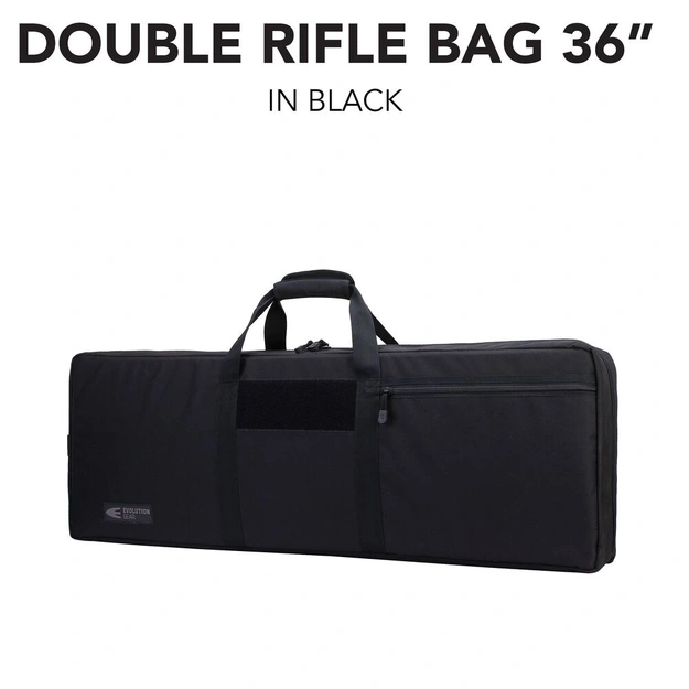 36" Double Rifle Bag - Black