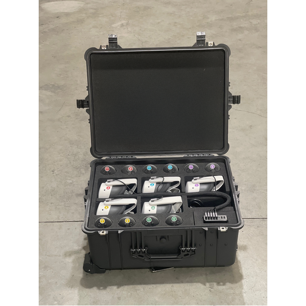 Meta Quest 3/3s VR Headsets Custom Foam Insert and Charging Station in 5530 Hard Case