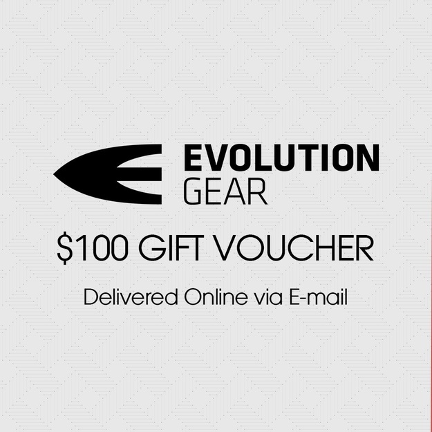 $100 Evolution Gear Gift Voucher