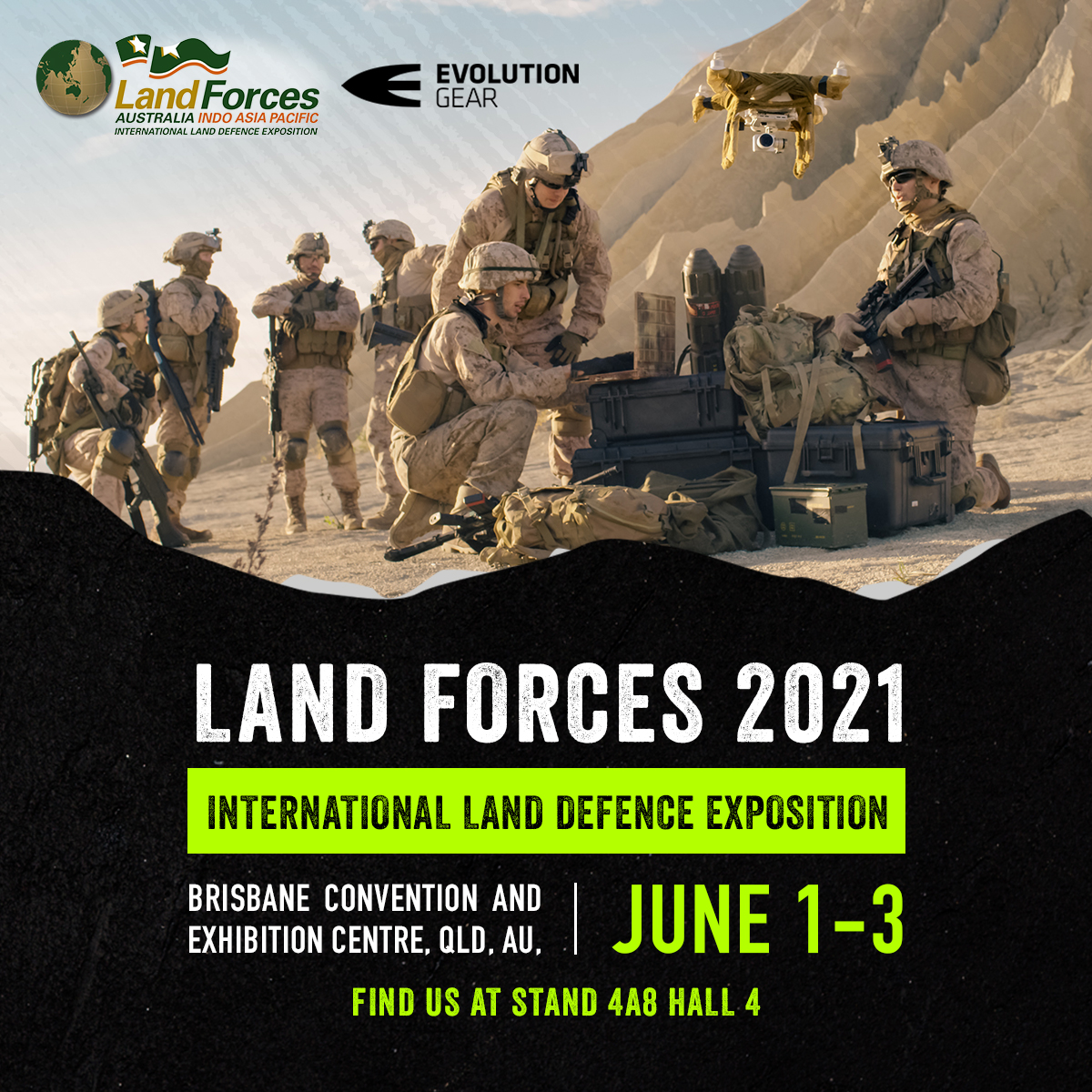 We’re exhibiting at LAND FORCES International Land Defence Exposition 2021
