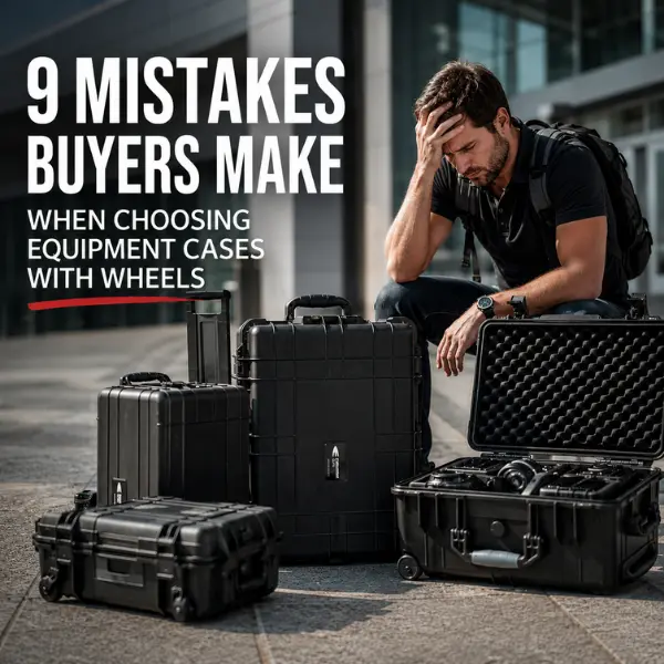 9 Mistakes Buyers Make When Choosing Equipment Cases with Wheels